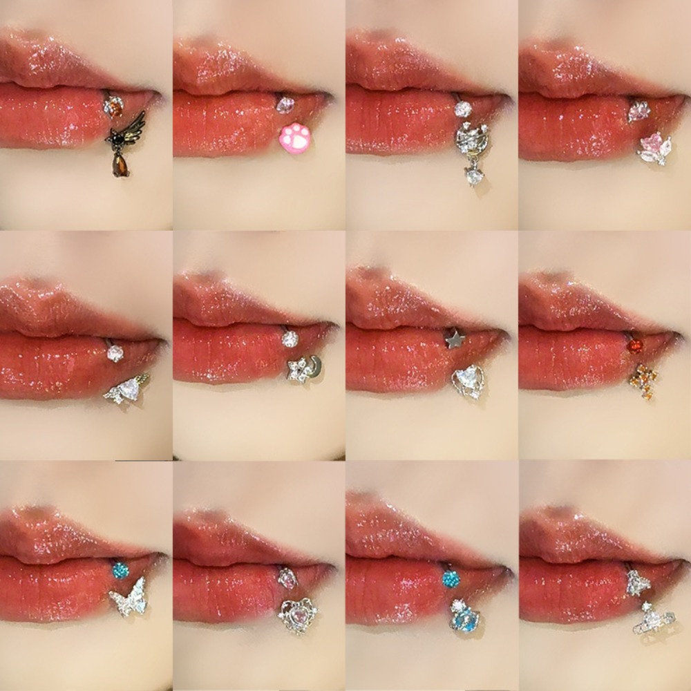Body Jewelry Europe - Collection de bagues pour lèvres, bagues