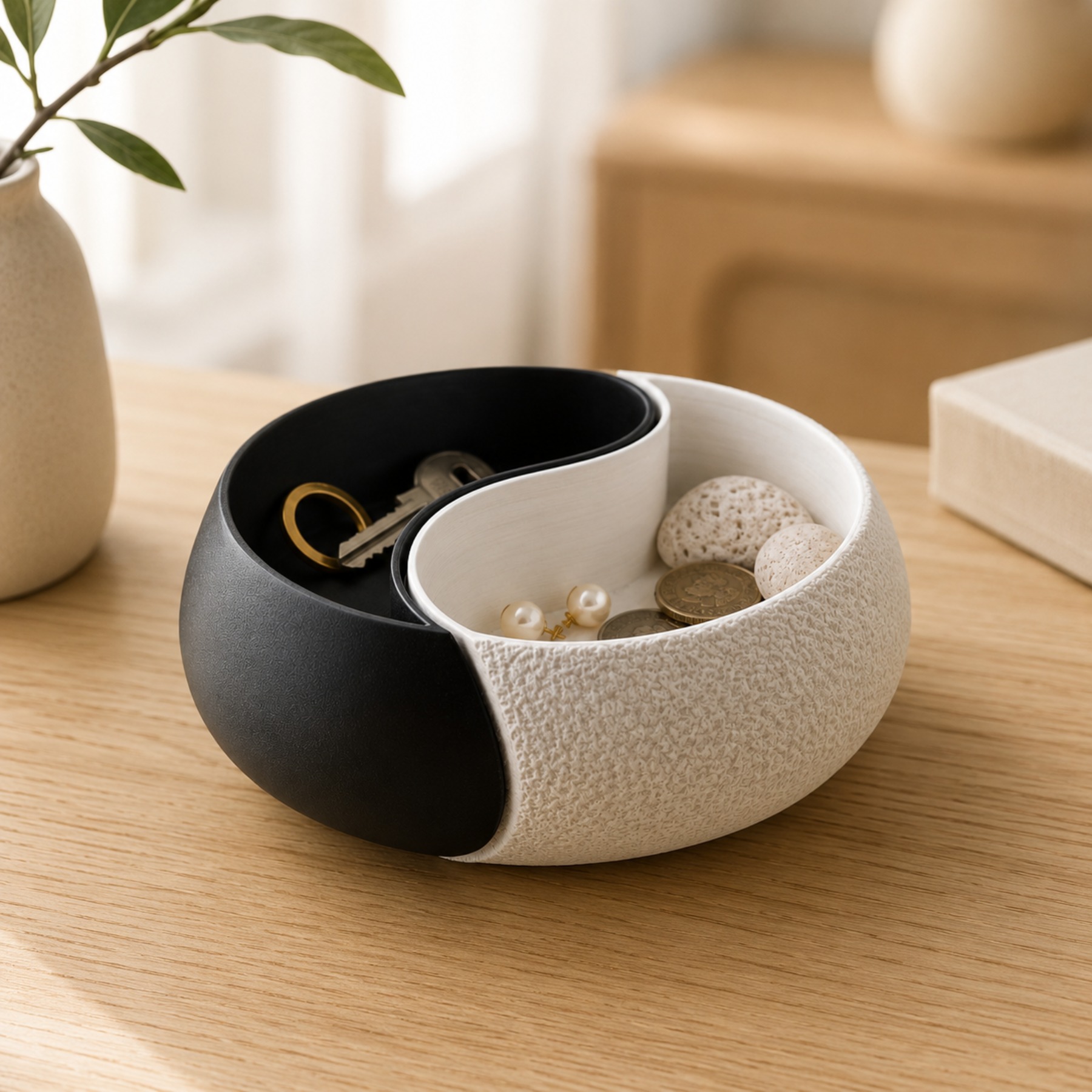Body Jewelry Websites - Bol de rangement monobloc noir et