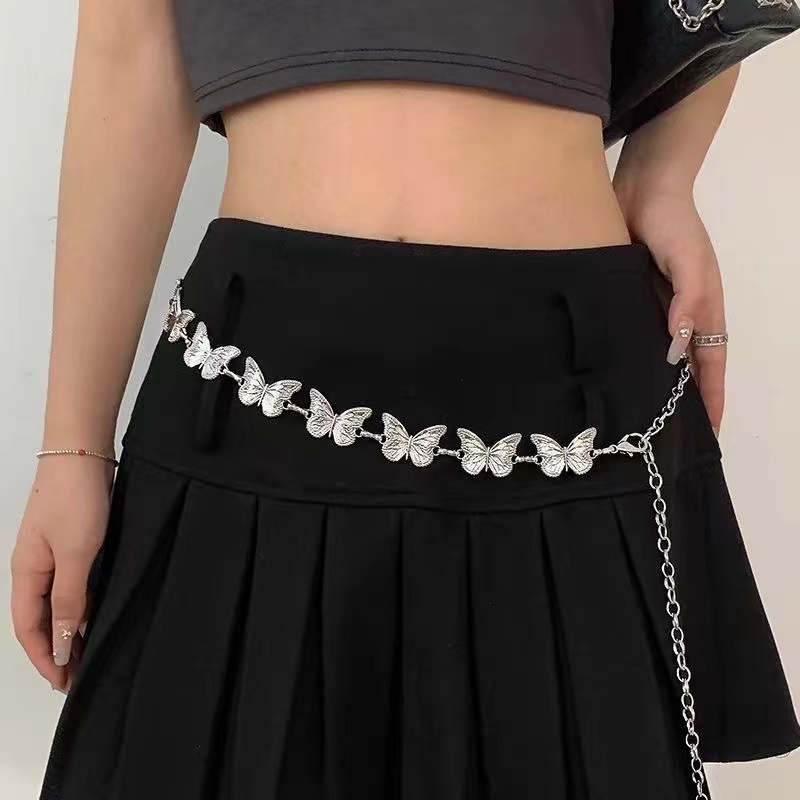 Body Jewelry Charms - Mode papillon ceinture taille chaîne pour