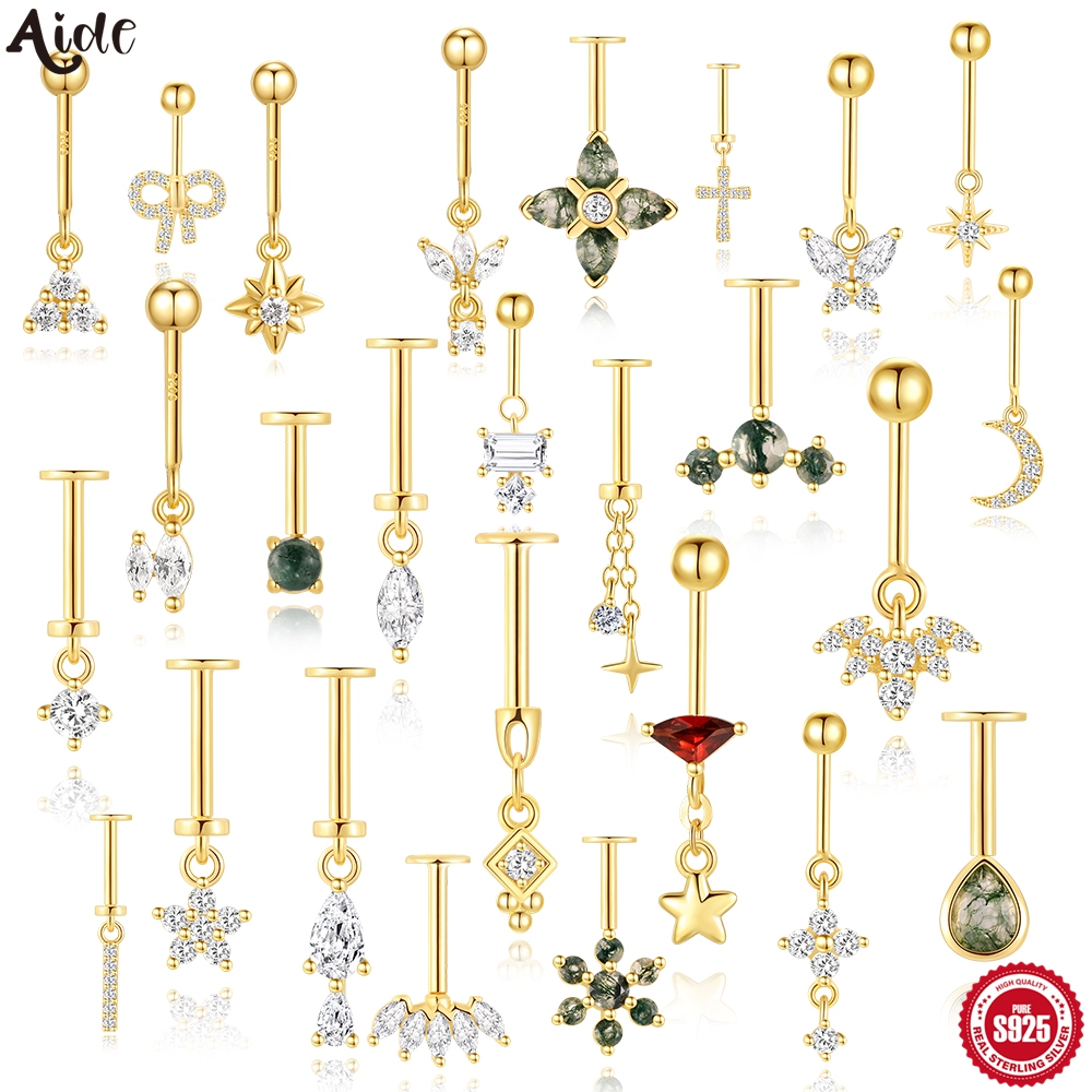 Body Jewelry Labret - Aide 925 Argent Sterling Piercing Labret