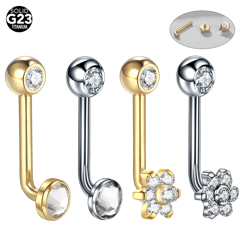 Body Jewelry Vch - Piercings de Capuche Verticale en Titane