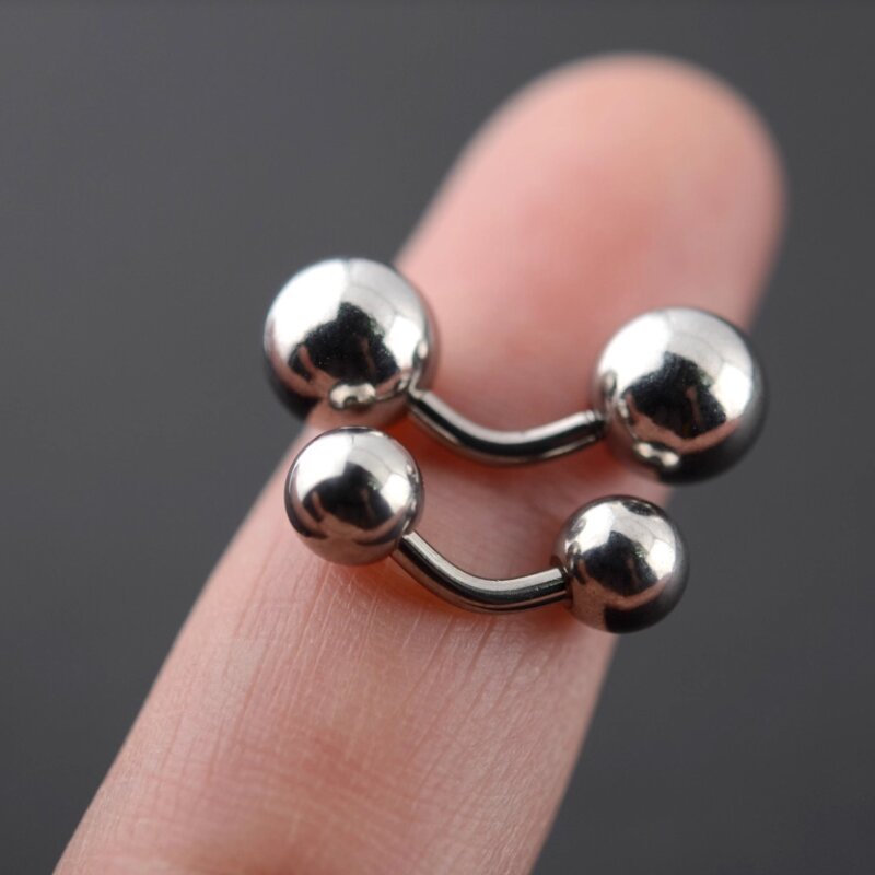 Body Jewelry Vch - 1 pièce grande boule 316L filetage
