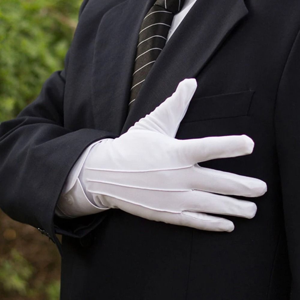 Body Jewelry Websites - Gants Minces en Coton Blanc Doux,