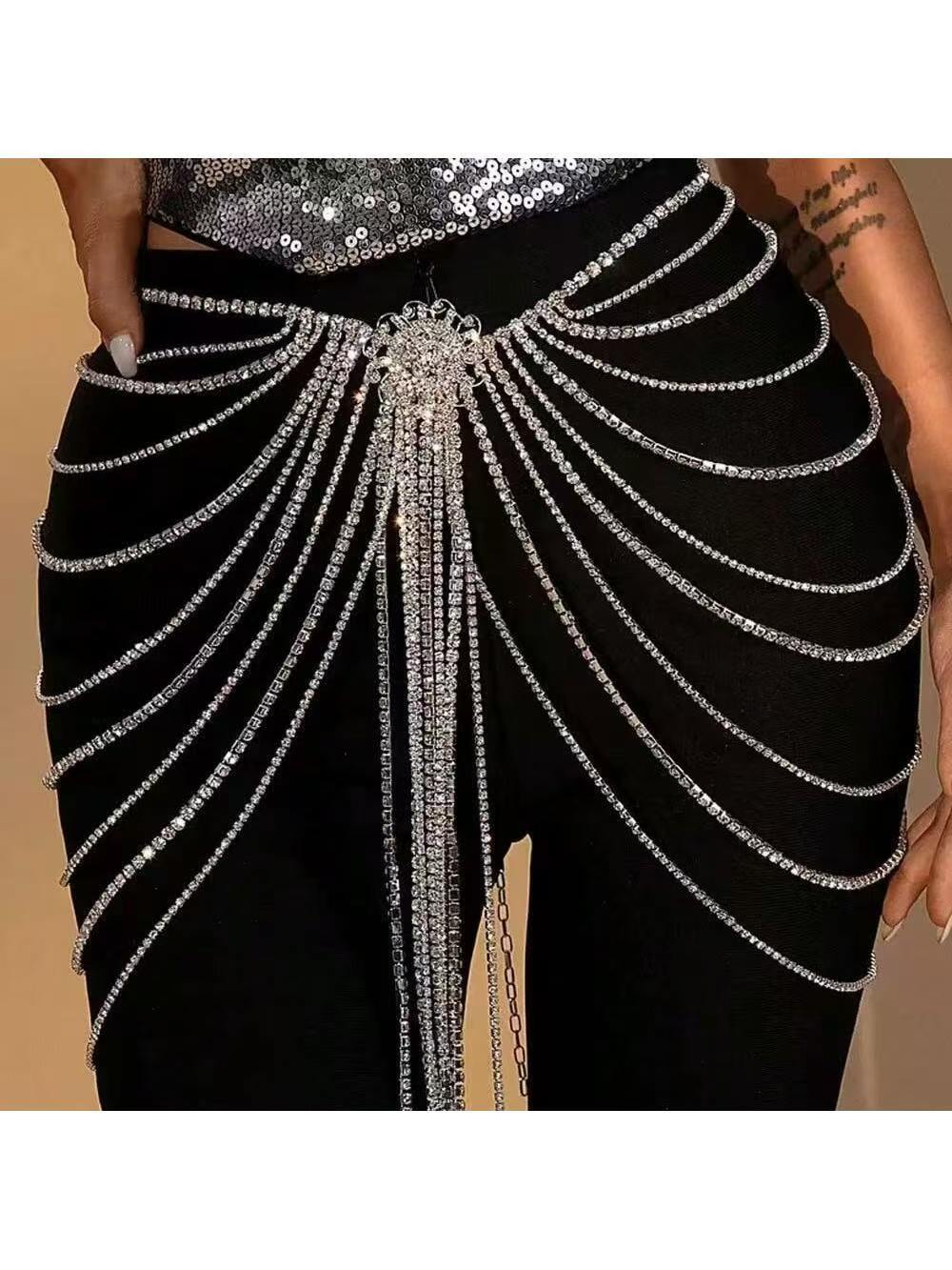 Body Jewelry Europe - Chaîne de corps pour femme, accessoire