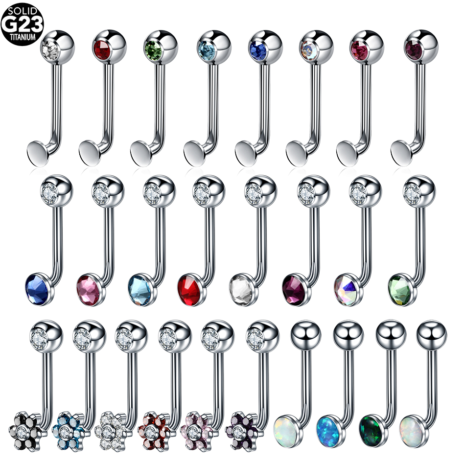 Body Jewelry Vch - 1PC titane Christina capuche verticale piercing