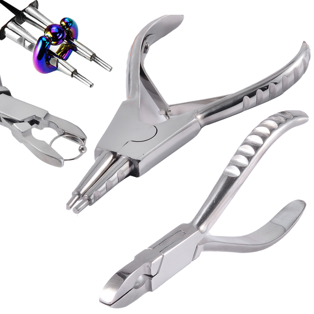 Body Jewelry Ring Opening Pliers - Outil professionnel d'ouverture d'anneau en acier