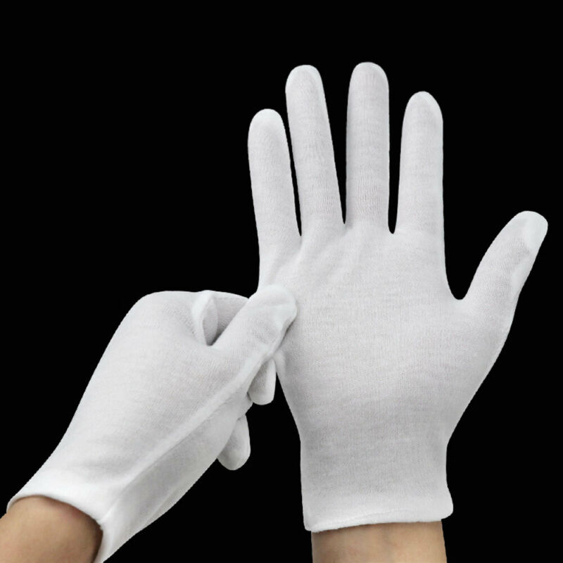Body Jewelry Websites - 24 pièces gants blancs 12 paires