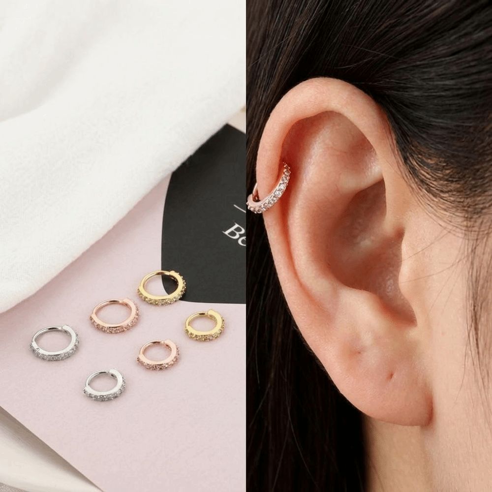 Body Jewelry Europe - Anneau de nez punk rond en