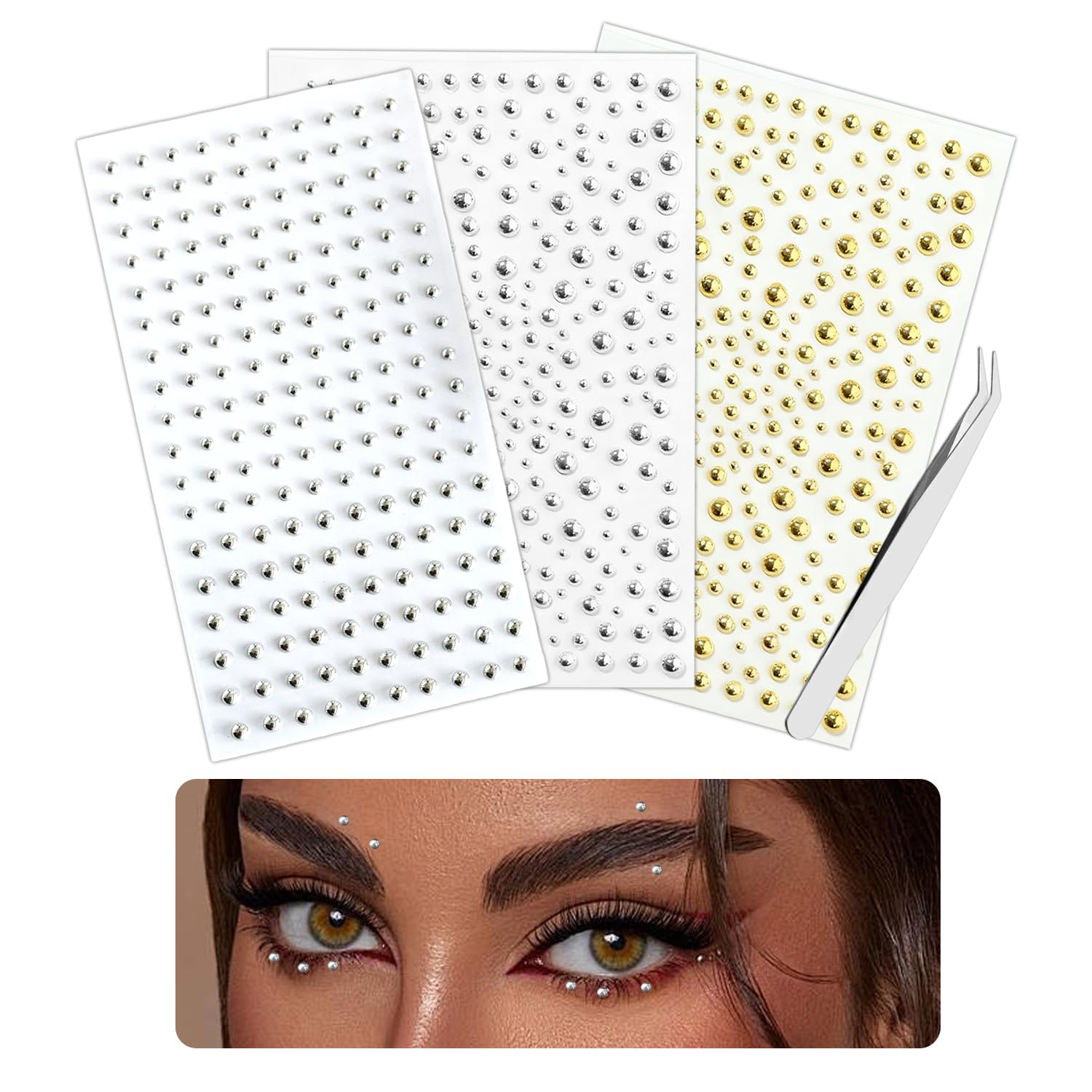 Body Jewelry Rings - Face Body Ring Stickers Autoadhésif Face