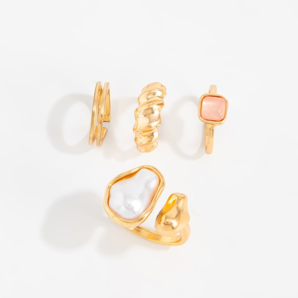 Body Jewelry Rings - Ensemble de bagues d'orteil en perles