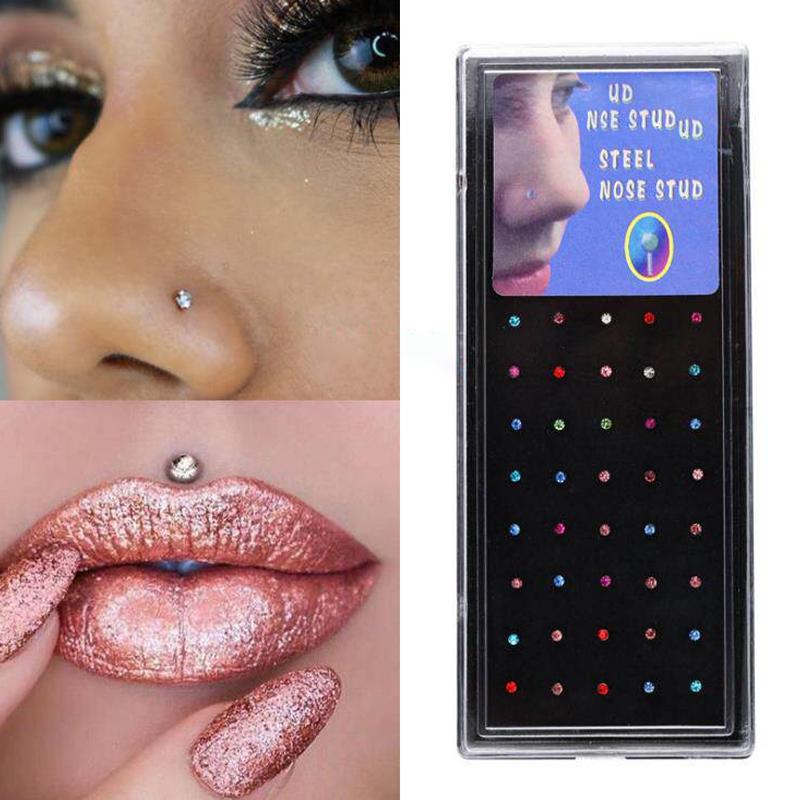 Nouvel ensemble de 60 piercing - Body Jewelry Nose Studs avis et prix