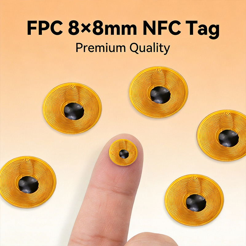 Étiquette NFC ronde FPC de 8 m - Body Jewelry Websites avis et prix