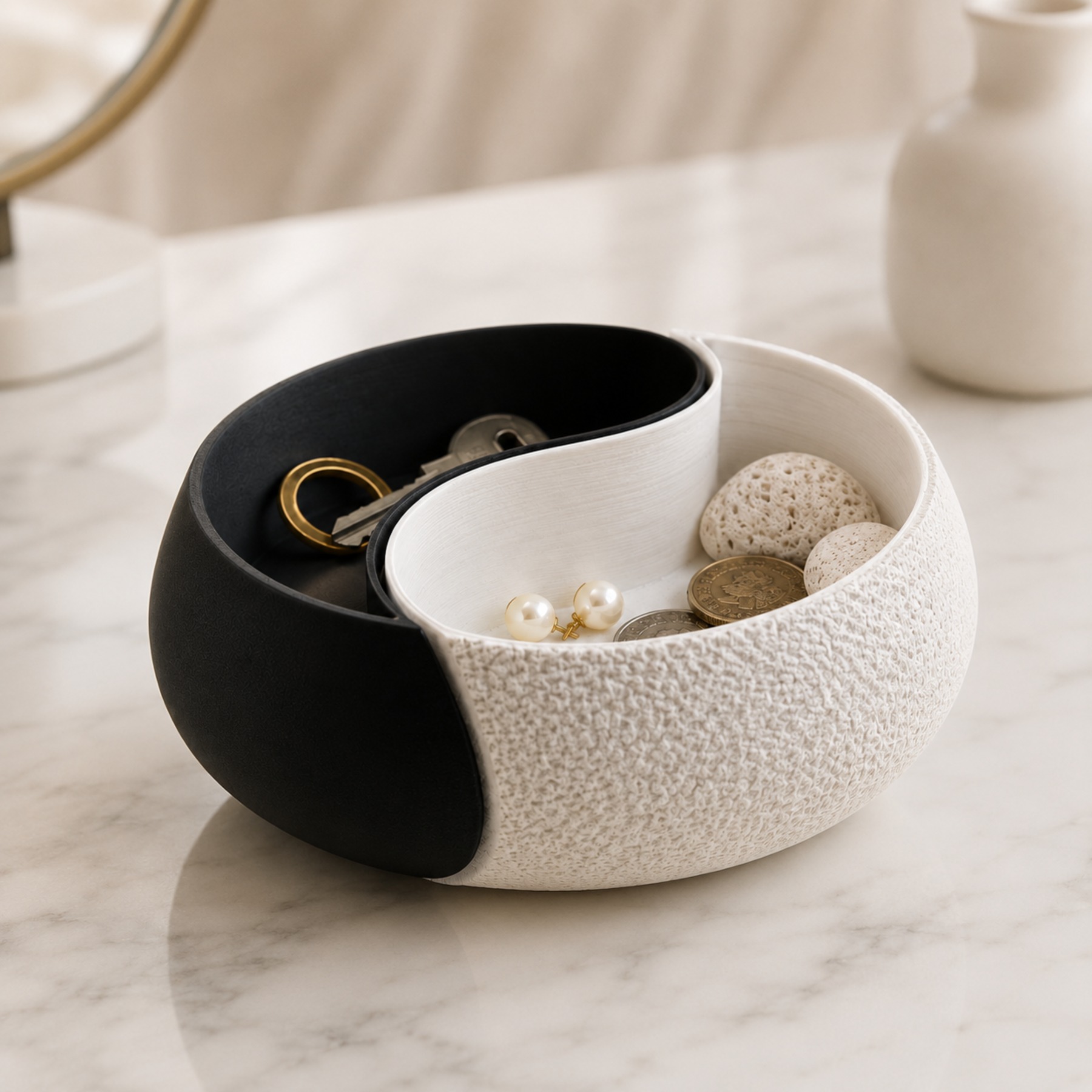 Bol de rangement monobloc noir - Body Jewelry Websites avis et prix