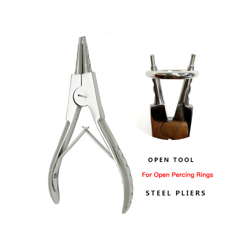 Pince d'ouverture en acier ino - Body Jewelry Ring Opening Pliers avis et prix