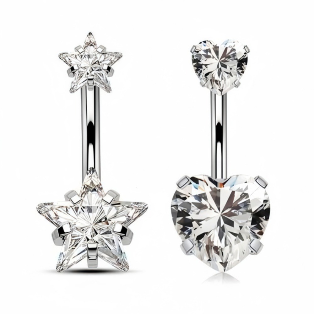 Anneaux de nombril en acier in - Body Jewelry Charms avis et prix