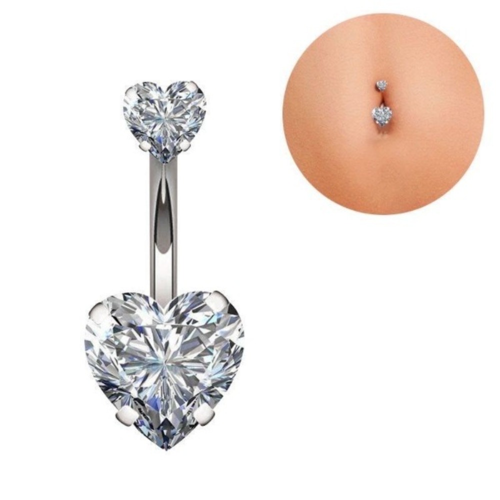 Anneaux de nombril en acier in - Body Jewelry Charms avis et prix