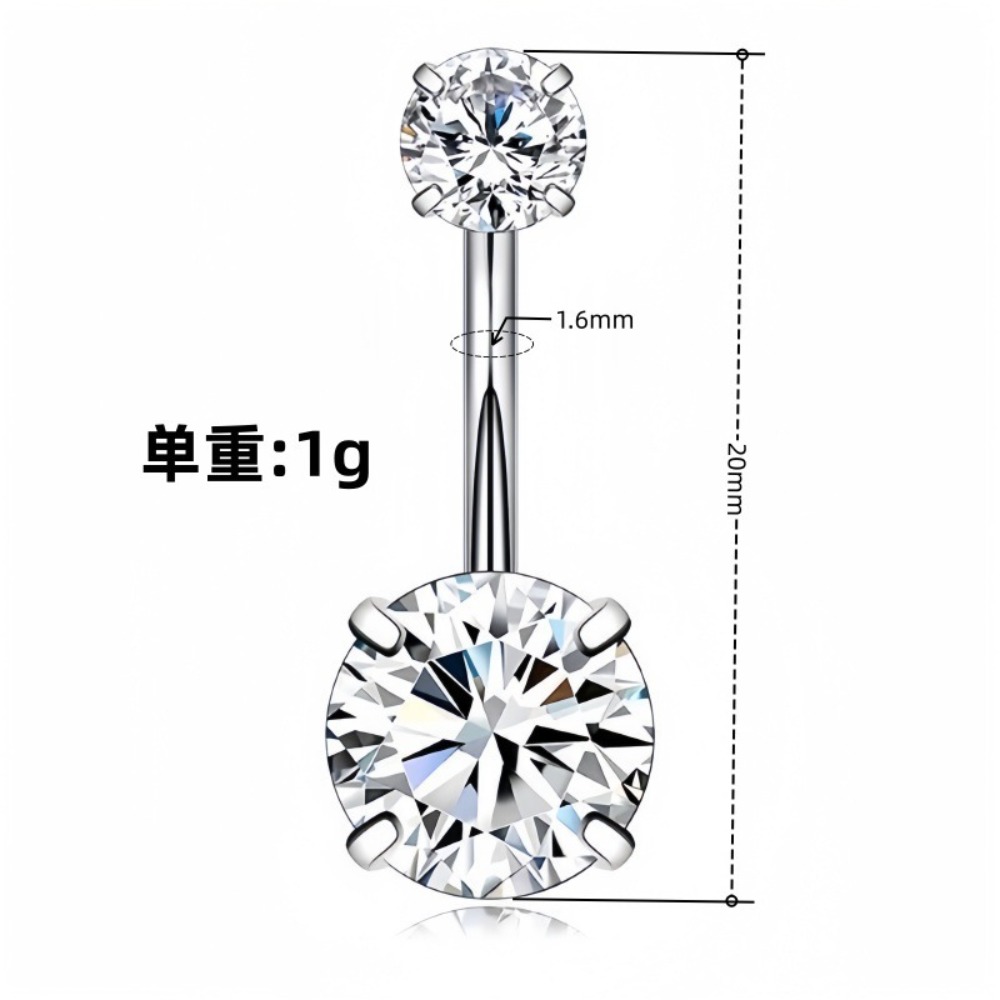 Anneaux de nombril en acier in - Body Jewelry Charms avis et prix