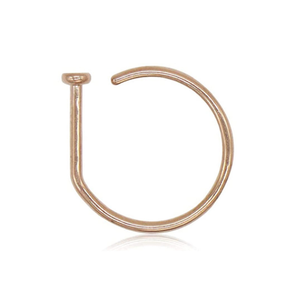 Faux anneaux incurvés en forme - Body Jewelry Nose Studs avis et prix