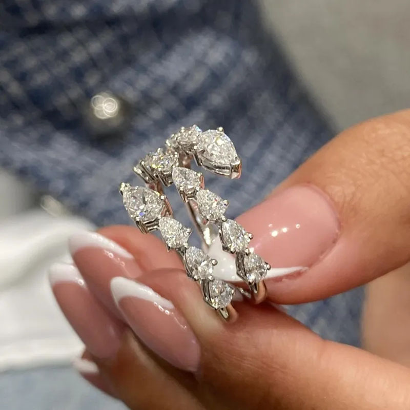 Ensemble de bagues en diamant  - Body Jewelry Vch avis et prix