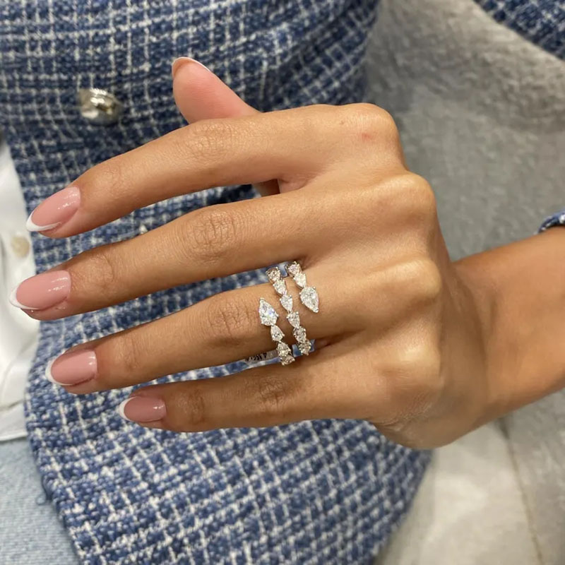 Ensemble de bagues en diamant  - Body Jewelry Vch avis et prix