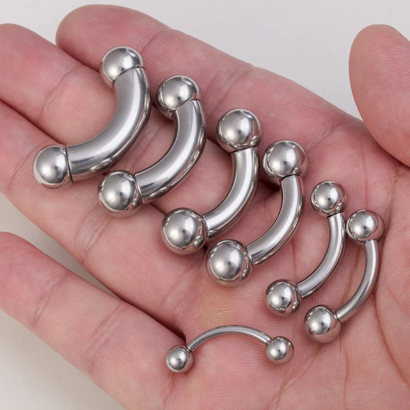 1 pièce, grand format, acier i - Nipple Bar Curved avis et prix