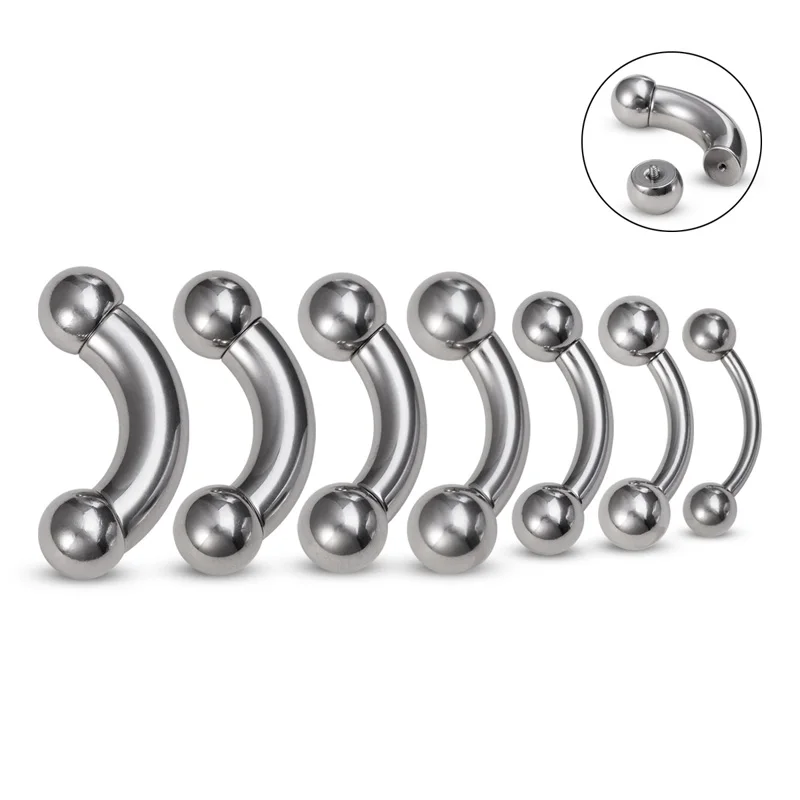 1 pièce, grand format, acier i - Nipple Bar Curved avis et prix