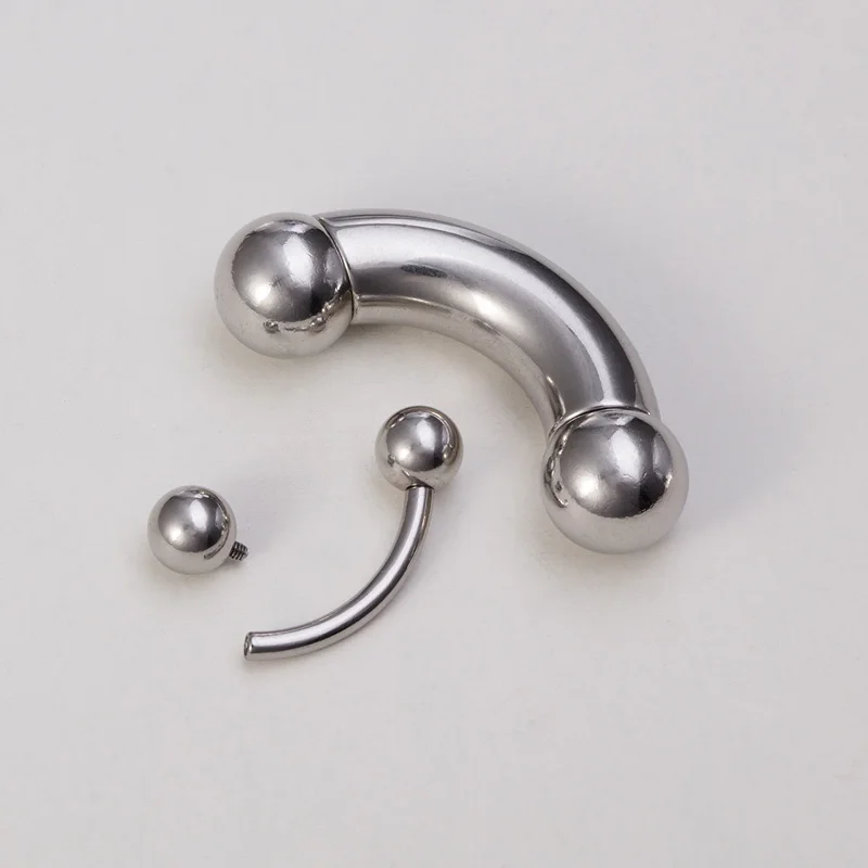 1 pièce, grand format, acier i - Nipple Bar Curved avis et prix