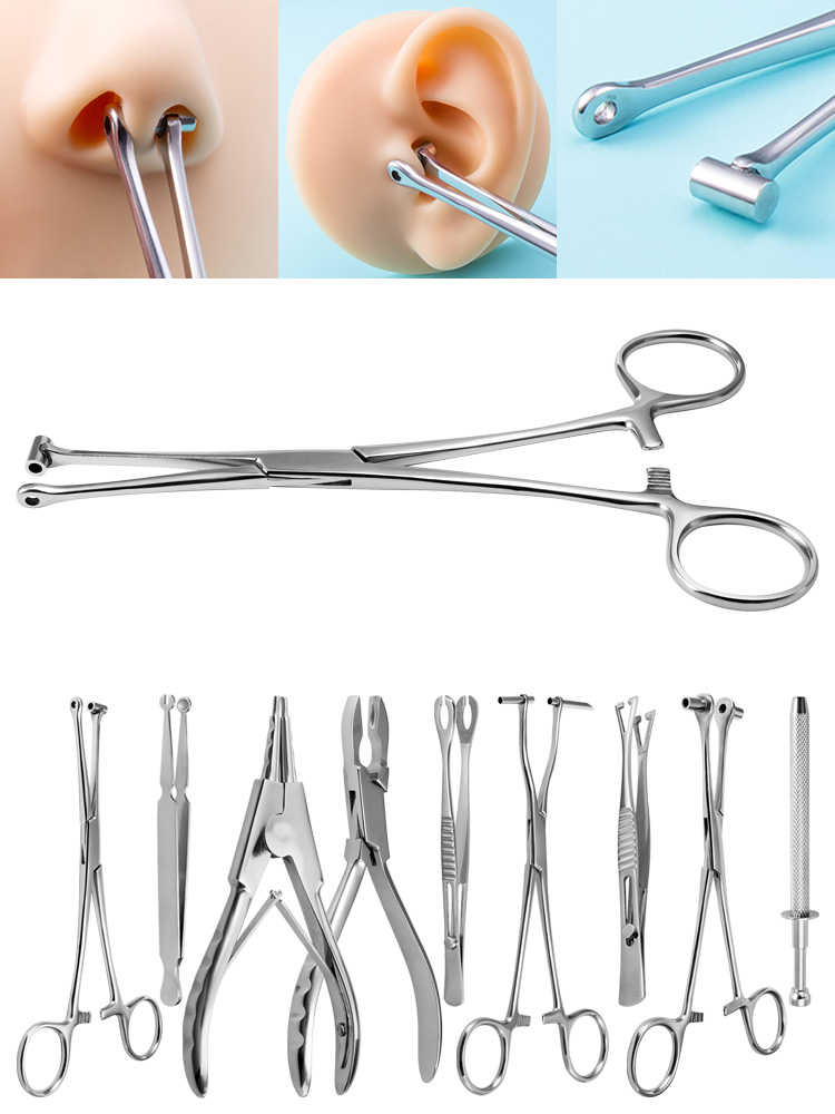 Outil de perçage corporel en a - Body Jewelry Ring Opening Pliers avis et prix
