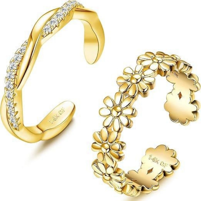 Anneau de pied en Zircon régla - Body Jewelry Rings avis et prix