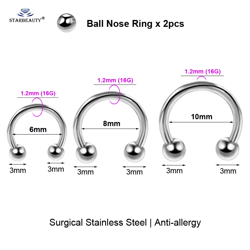 Piercing facial BCR polyvalent - Body Jewelry Vch avis et prix