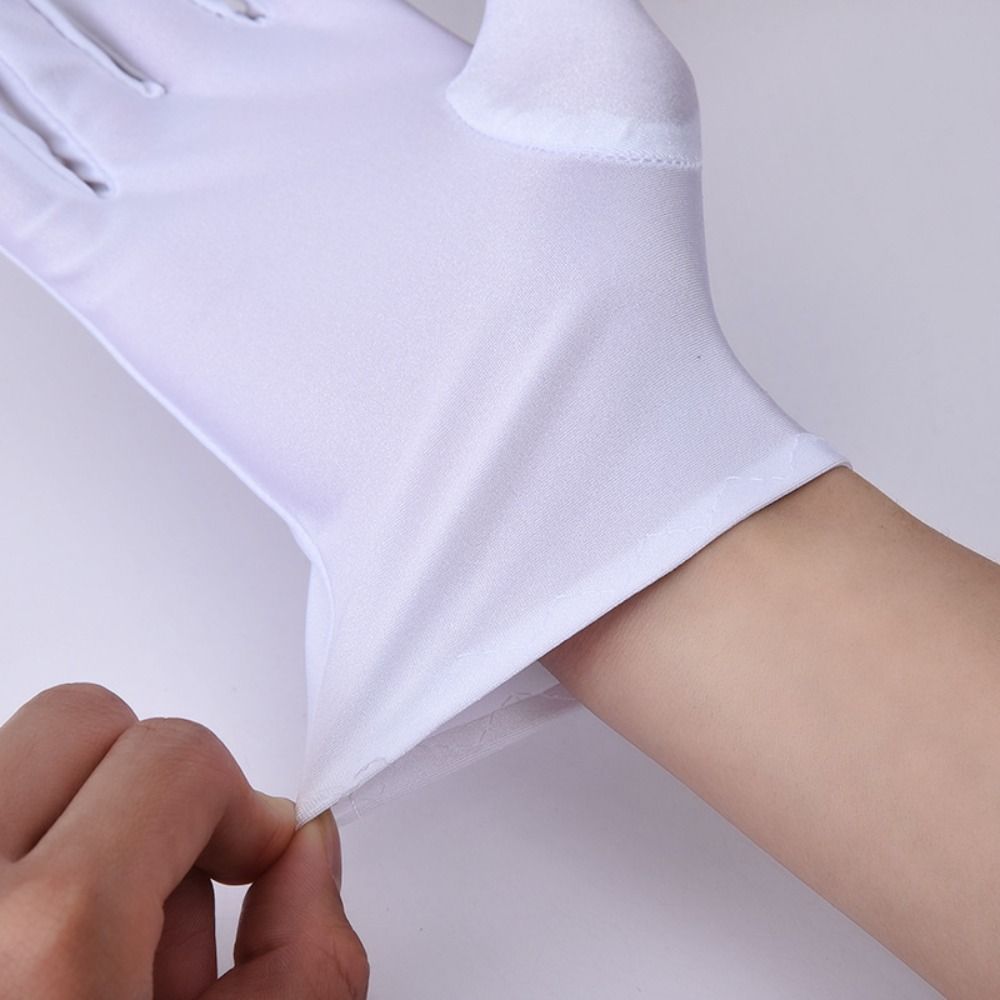 Gants Minces en Coton Blanc Do - Body Jewelry Websites avis et prix