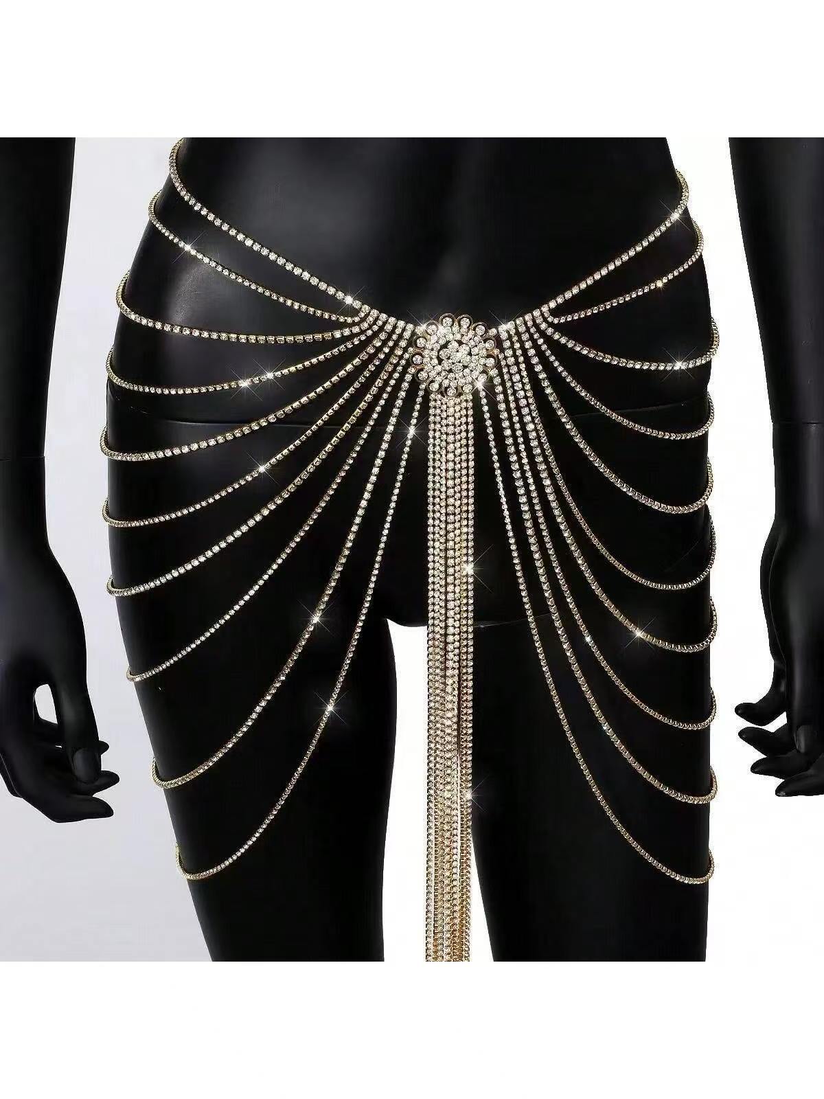 Chaîne de corps pour femme, ac - Body Jewelry Europe avis et prix