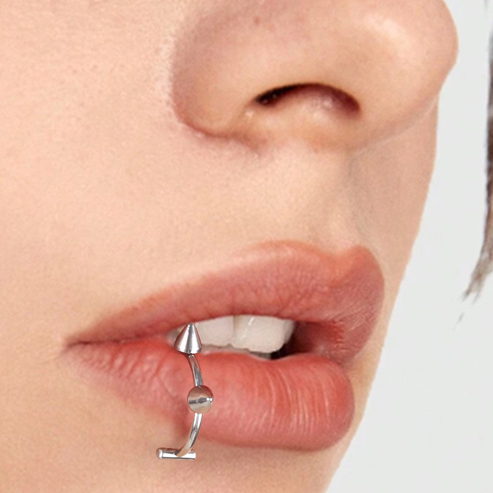 Faux rivet en forme de C en ac - Body Jewelry Labret avis et prix