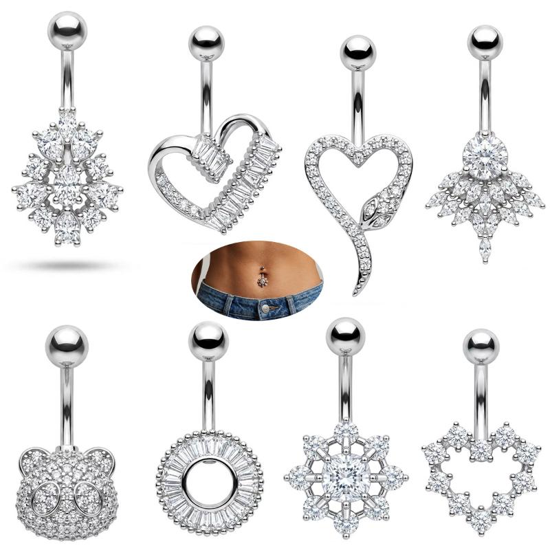 Anneaux de nombril papillon fl - Body Jewelry Charms avis et prix