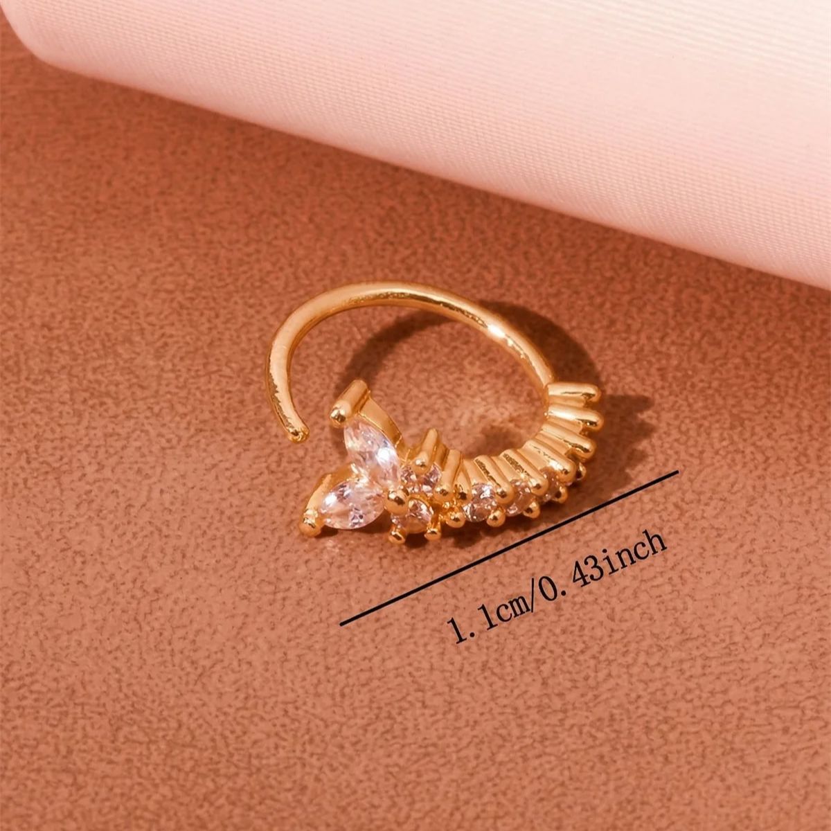 Clip de nez en forme de Y sans - Body Jewelry Nose Studs avis et prix