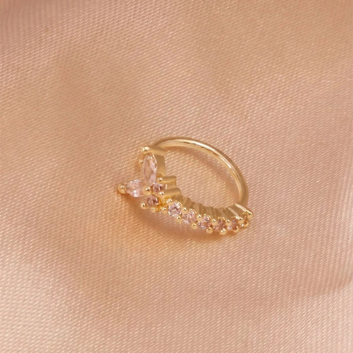 Clip de nez en forme de Y sans - Body Jewelry Nose Studs avis et prix