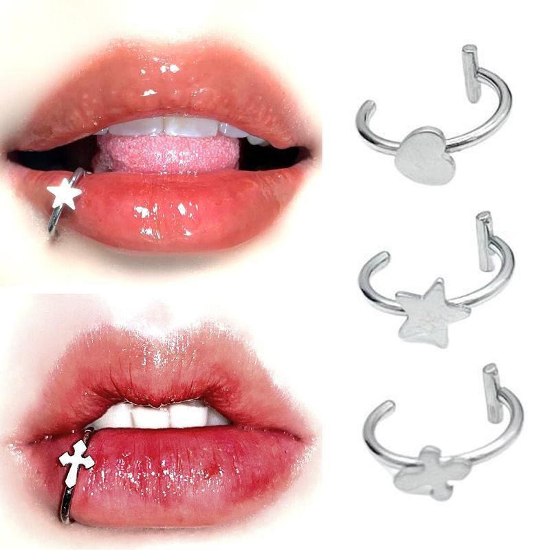 Faux anneau de nez en acier in - Body Jewelry Labret avis et prix