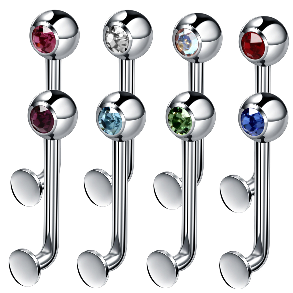 1PC titane Christina capuche v - Body Jewelry Vch avis et prix