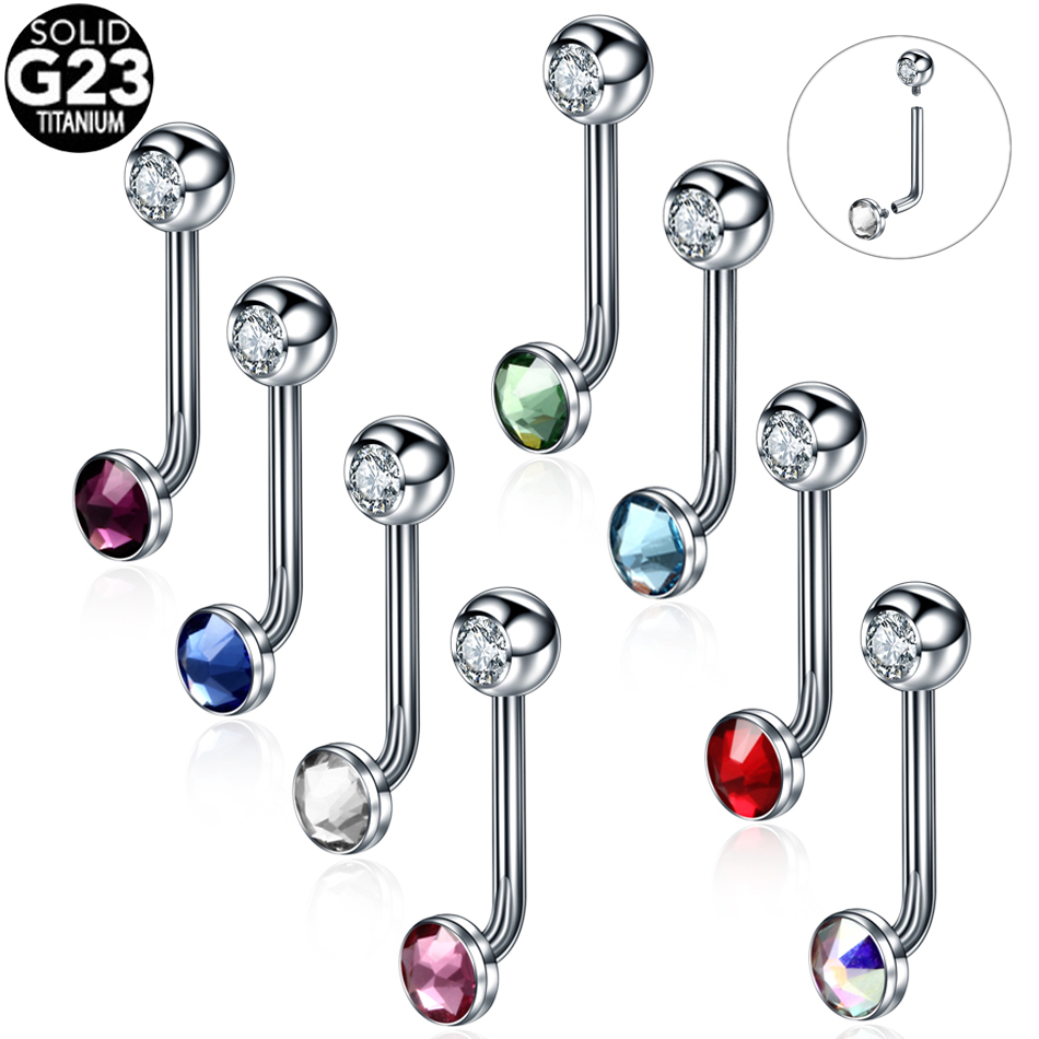 1PC titane Christina capuche v - Body Jewelry Vch avis et prix