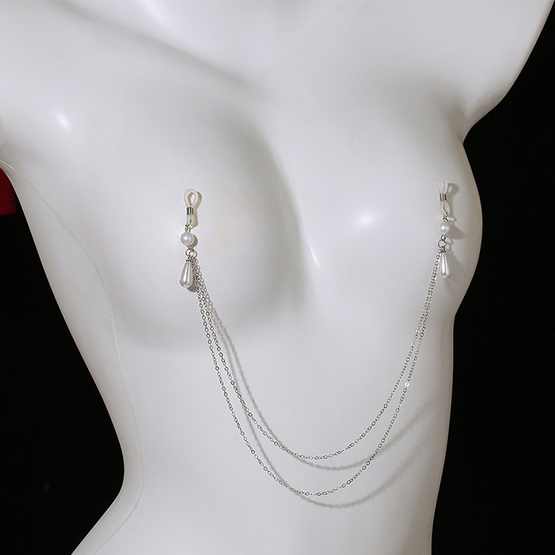 Chaîne de poitrine sexy en mét - Body Jewelry Charms avis et prix
