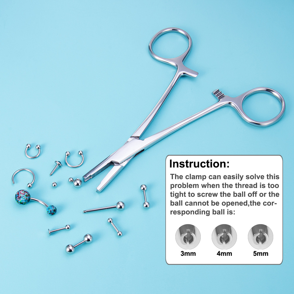 Pince en acier chirurgical, ou - Body Jewelry Ring Opening Pliers avis et prix