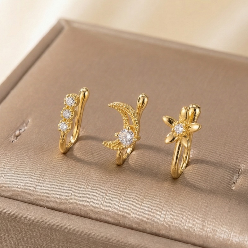 Ensemble de 3 pinces à nez rét - Body Jewelry Nose Studs avis et prix